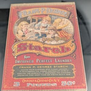 Frank P. Denree Starch Box